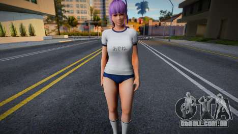 Ayane Costume Gym 15 DOA 5LR para GTA San Andreas