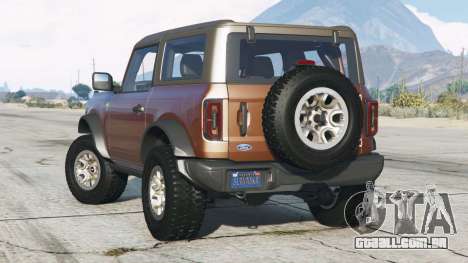 Ford Bronco Badlands 2 portas 2021