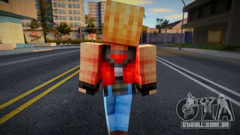 Steve Body Skin v32 para GTA San Andreas