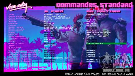 Hotline Miami Menu HD v15 para GTA Vice City