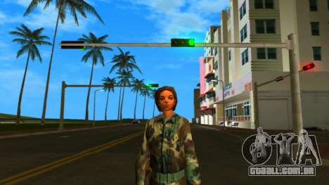 Female Army para GTA Vice City