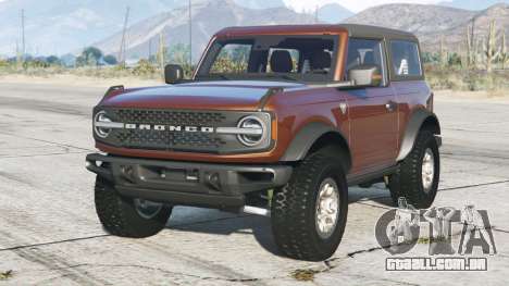 Ford Bronco Badlands 2 portas 2021