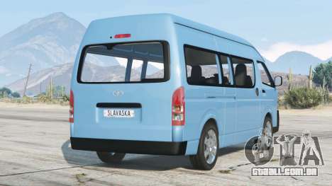 Toyota Hiace SLWB High Roof (H200) 2012