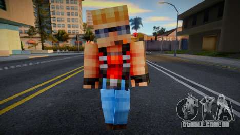 Steve Body Skin v32 para GTA San Andreas