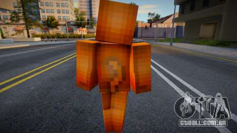 Steve Body Skin v246 para GTA San Andreas