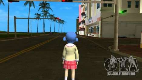 Mio Naganohara from Nichijou para GTA Vice City