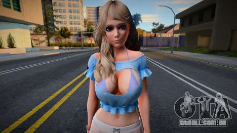 DOAXVV Amy - Open Your Heart v1 para GTA San Andreas