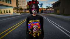 Sugar Skull Girl Mexican Dia De Los Muertos para GTA San Andreas