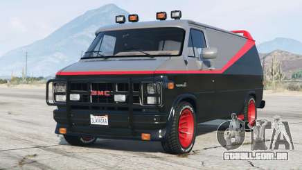 GMC G1500 Van A-Team 1983〡add-on para GTA 5