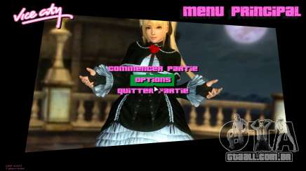 Marie Rose DOA Menu 3 para GTA Vice City