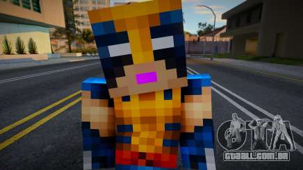 Steve Body Skin v165 para GTA San Andreas