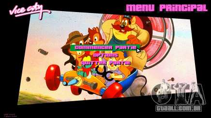 Chip e Dale menu v2 para GTA Vice City