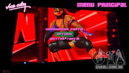 Rey Mysterio WWE2K22 Menu para GTA Vice City