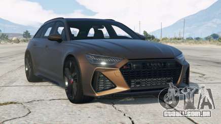 Audi RS 6 Avant (C8) 201〡9 para GTA 5