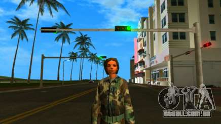 Female Army para GTA Vice City