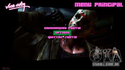 Jason Voorhees Menu 1 para GTA Vice City