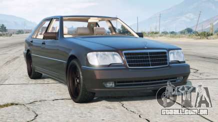 Mercedes-Benz S 600 AMG (W140) 1993〡add-on para GTA 5
