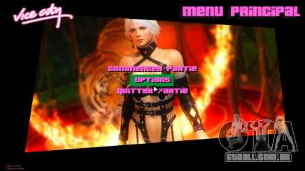 Christie from DoA Menu para GTA Vice City