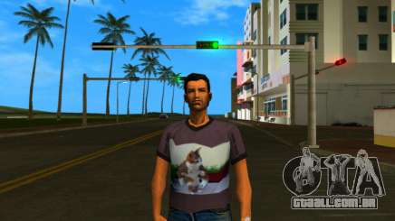 Buff Cat Shirt para GTA Vice City