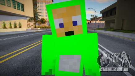Steve Body Skin v178 para GTA San Andreas