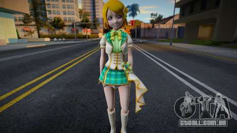 Hanayo from Love Live para GTA San Andreas