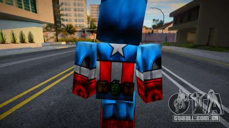 Minecraft Skin HD v9 para GTA San Andreas