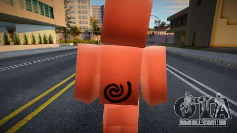 Minecraft Skin HD v6 para GTA San Andreas