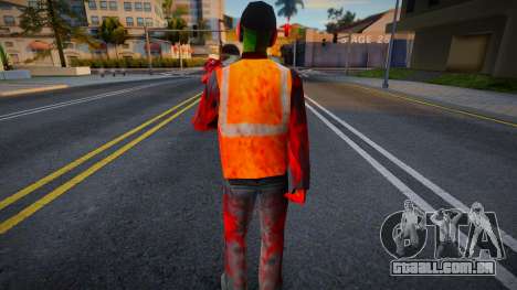 The Explosive Zombie para GTA San Andreas