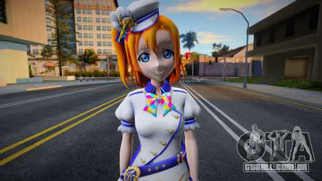 Honoka skin 1 para GTA San Andreas