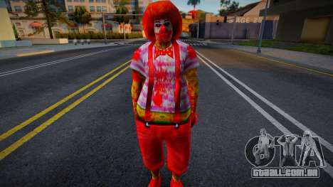 Zombie Clown SA Style para GTA San Andreas