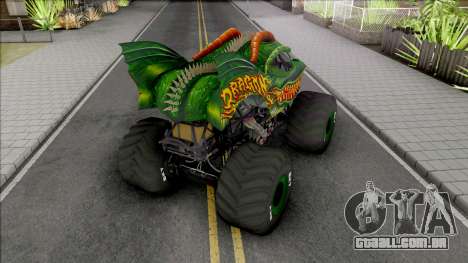Dragon from Monster Jam Steel Titans para GTA San Andreas