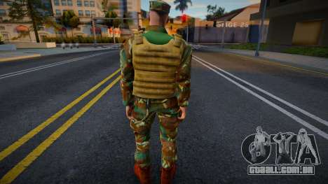 Soldier Of Army para GTA San Andreas