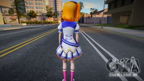 Honoka skin 1 para GTA San Andreas