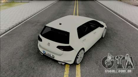 Volkswagen Golf R 7.5 para GTA San Andreas