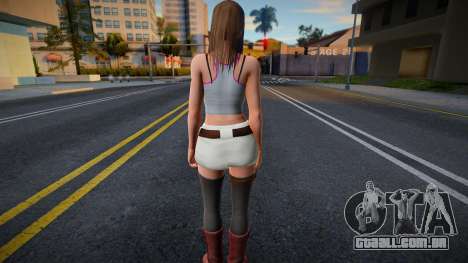 Hitomi White Skirt para GTA San Andreas