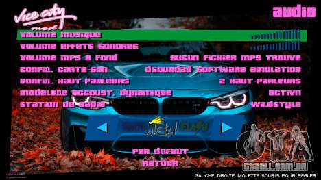 BMW Menu para GTA Vice City