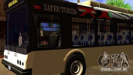 Ônibus Zafer Turizm para GTA San Andreas