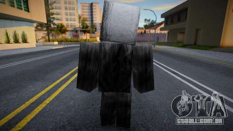 Minecraft Skin HD v34 para GTA San Andreas