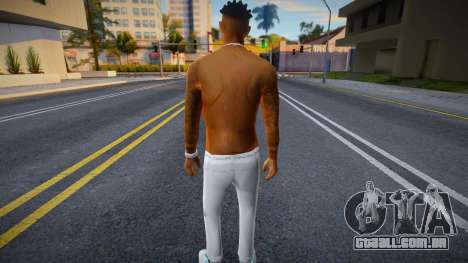 Shirtless Homie para GTA San Andreas