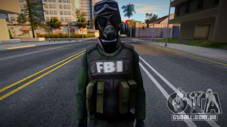 FBI em máscaras de gás para GTA San Andreas