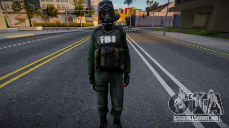 FBI em máscaras de gás para GTA San Andreas