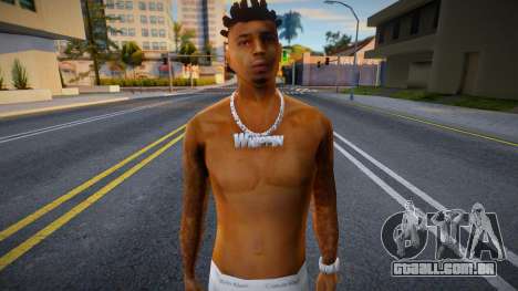 Shirtless Homie para GTA San Andreas