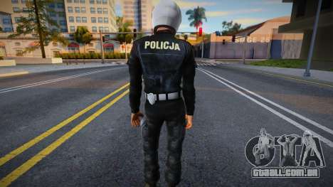 POLICJA - Policjant WRD - Sekcja Motocyklowa para GTA San Andreas