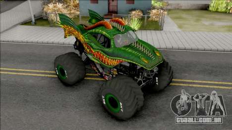 Dragon from Monster Jam Steel Titans para GTA San Andreas