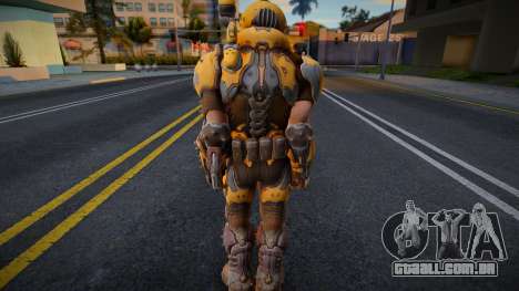 Fortnite - Doom Slayer (Gold) para GTA San Andreas