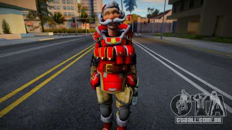 War Face New year Skin v1 para GTA San Andreas