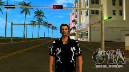 Dragon Shirt Black para GTA Vice City