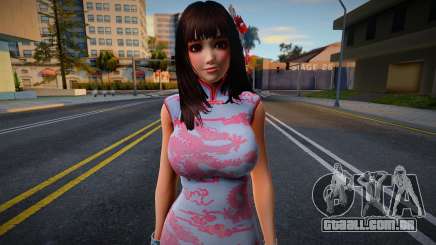 Naotora Ii Qipao Dress para GTA San Andreas
