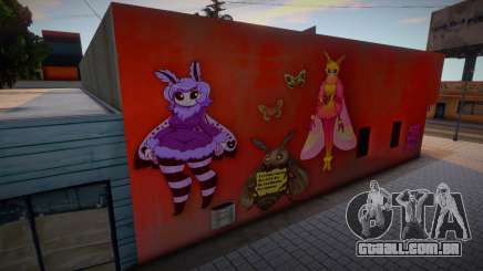 Halano the Smart Moth Mural para GTA San Andreas