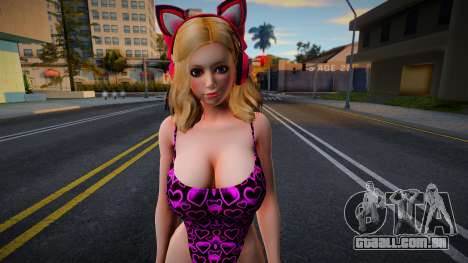 Tekken Lucky Chloe - Bodysuit Heart v2 para GTA San Andreas